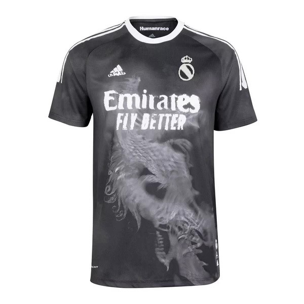 Tailandia Camiseta Real Madrid Human Race 2020-2021 Negro